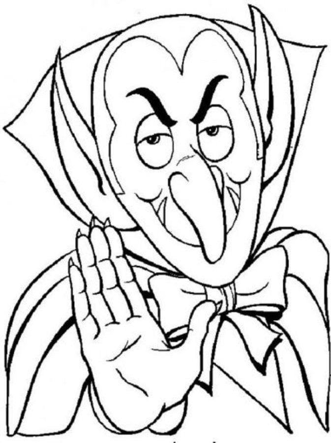 Coloring pages: Vampire