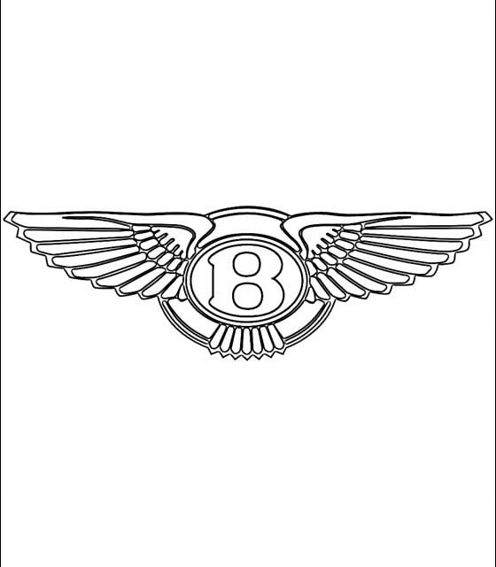 Ausmalbilder: Bentley – Logo