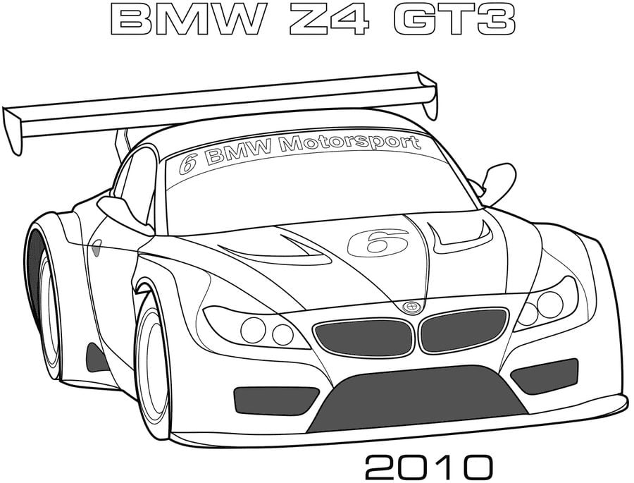 Coloring pages: BMW 1