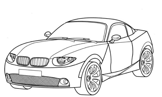 Coloring pages: BMW