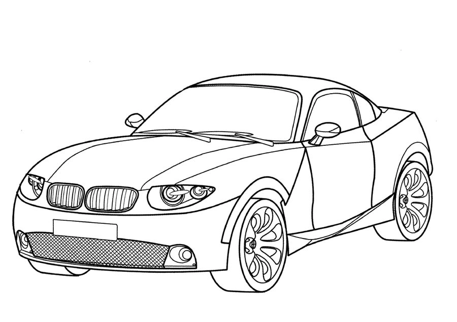 Kolorowanki: BMW