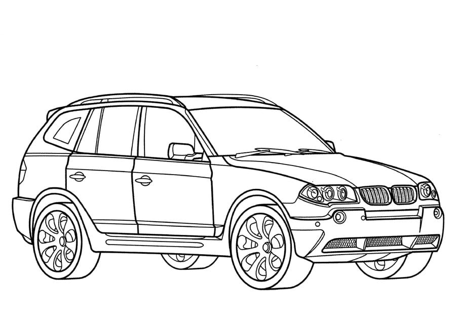 Coloring pages: BMW 8