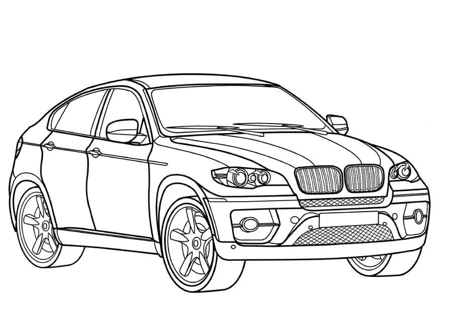 Dibujos para colorear: BMW