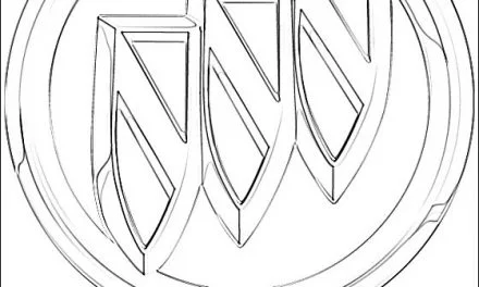 Coloring pages: Buick – Logo