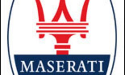 Coloring pages: Maserati – logo