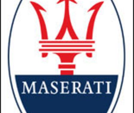 Coloring pages: Maserati – logo