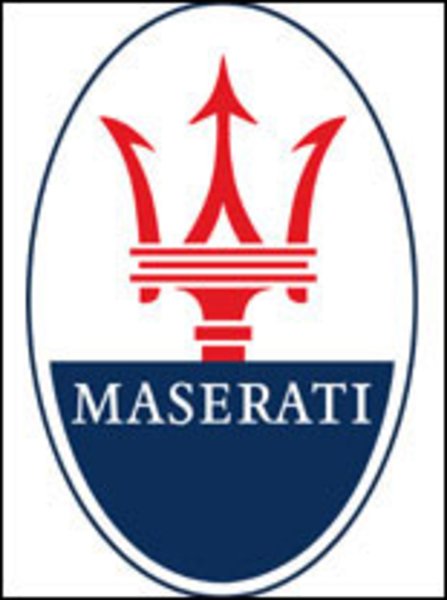 Coloring pages: Maserati – logo