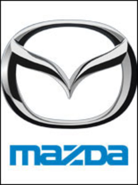 Dibujos para colorear: Mazda - logotipo