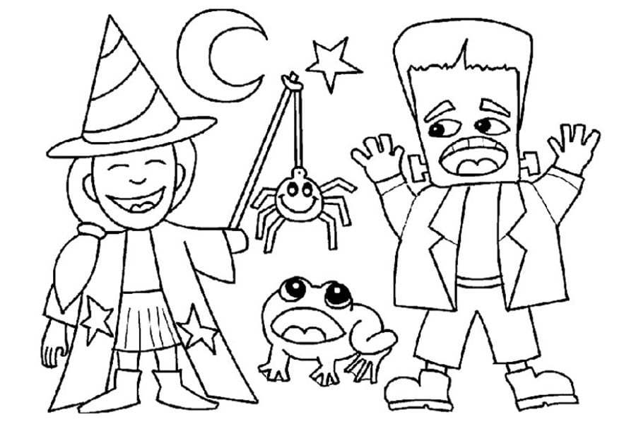 Coloriages: Monstres