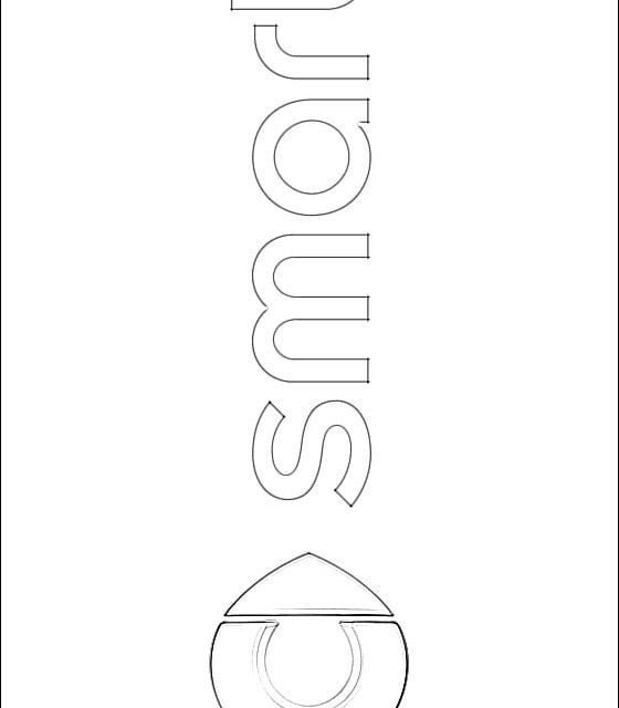 Ausmalbilder: Smart – logo
