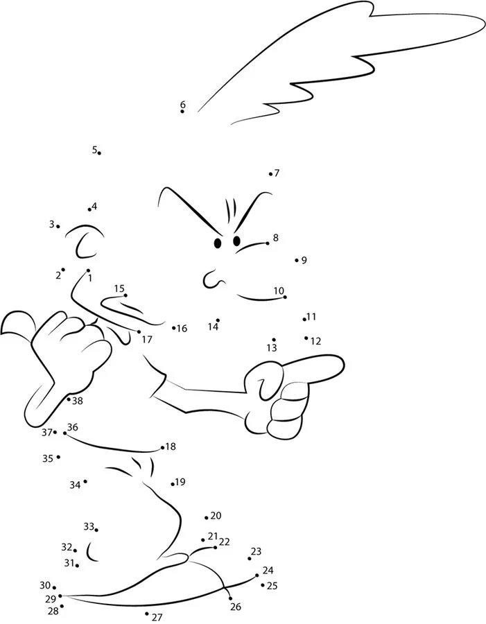 Relier les points: Titeuf 1