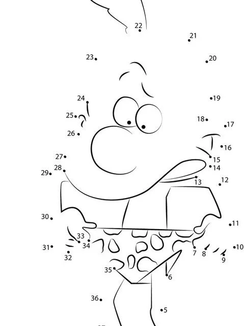 Relier les points: Titeuf