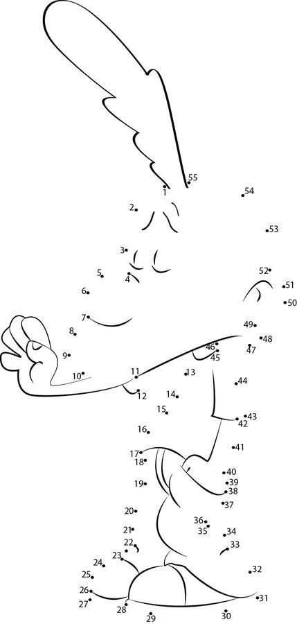 Relier les points: Titeuf 4
