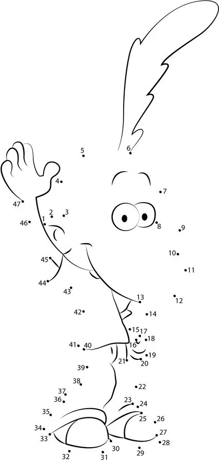 Relier les points: Titeuf 7