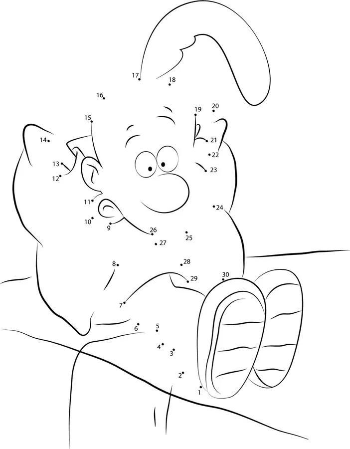 Relier les points: Titeuf 8