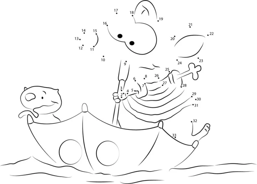 Punkt zu Punkt: Toupie et Binou 6