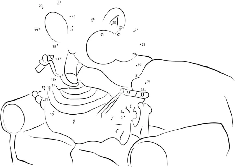 Punkt zu Punkt: Toupie et Binou 8