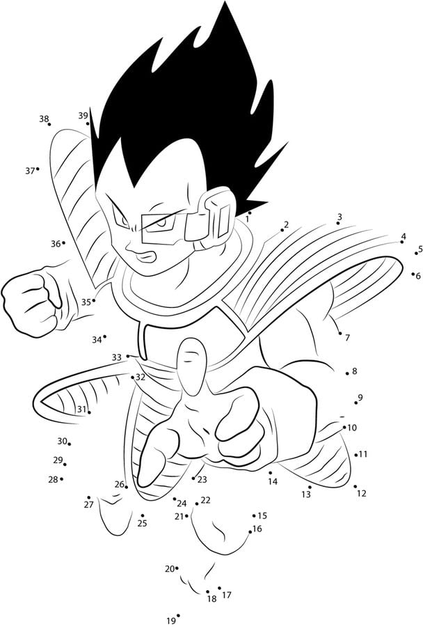 Connect the dots: Vegeta 2