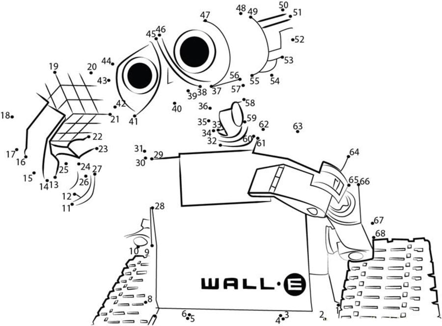 Unir puntos: WALL-E 4