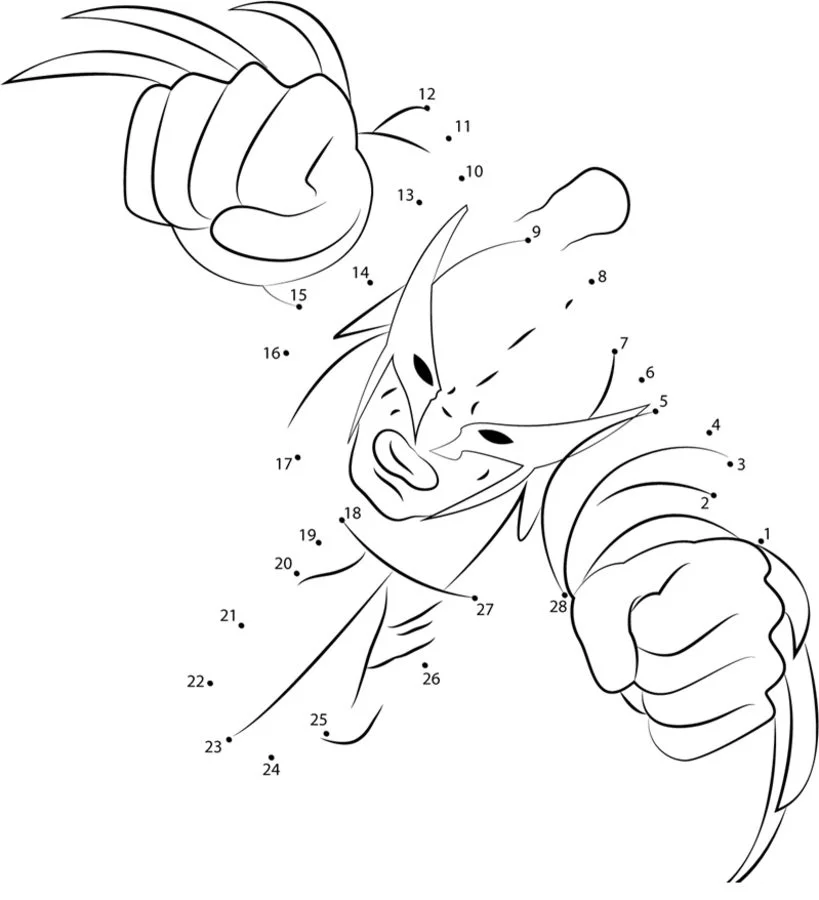 Unir puntos: Wolverine 3