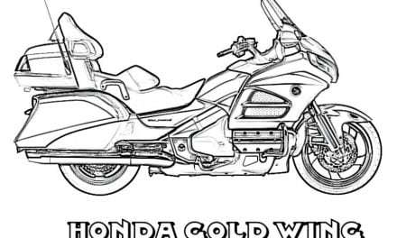 Dibujos para colorear: Honda
