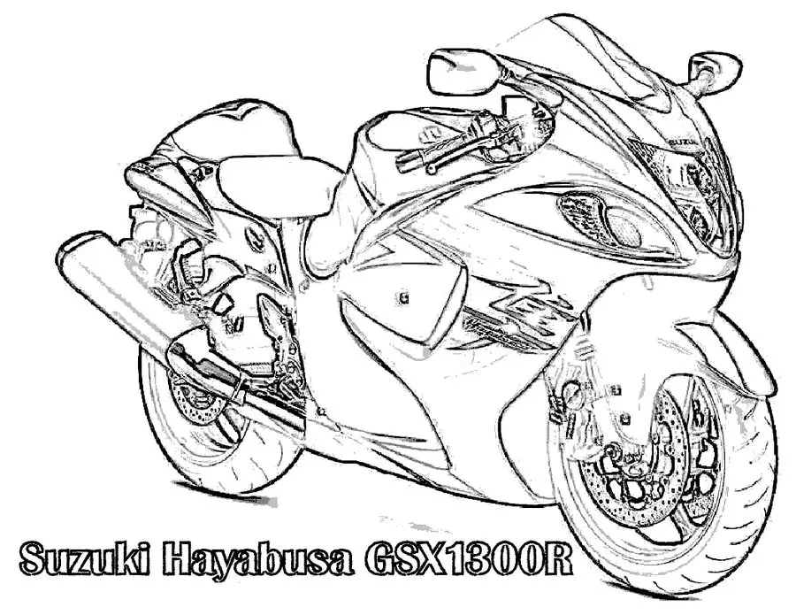 Coloring pages: Suzuki 2