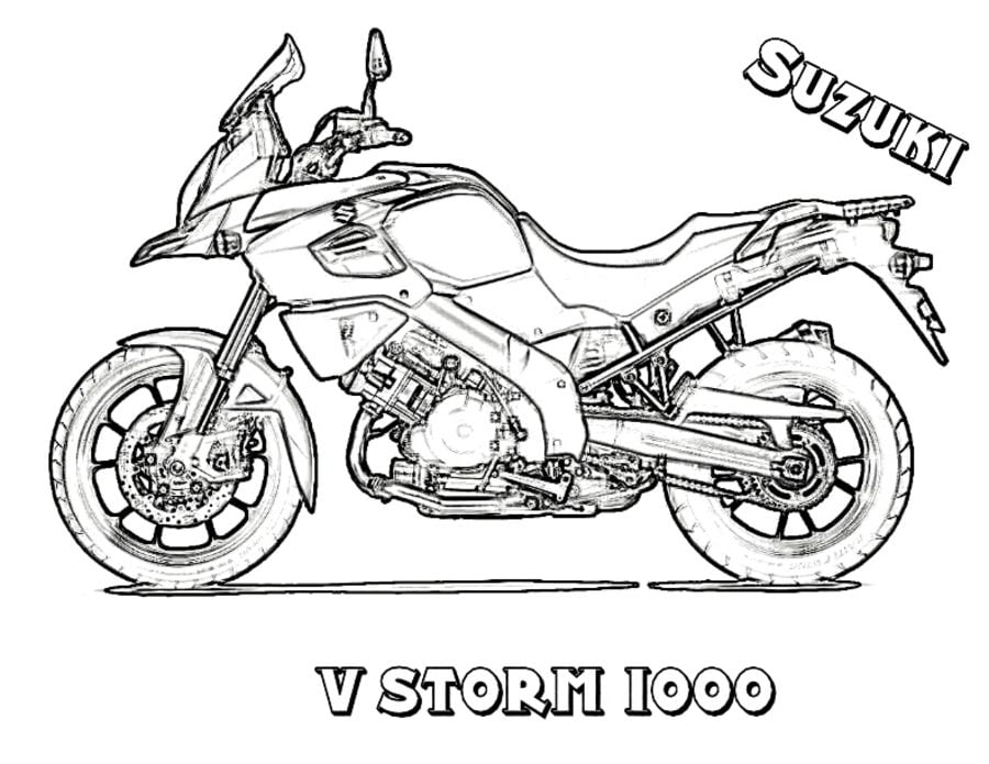 Ausmalbilder: Suzuki