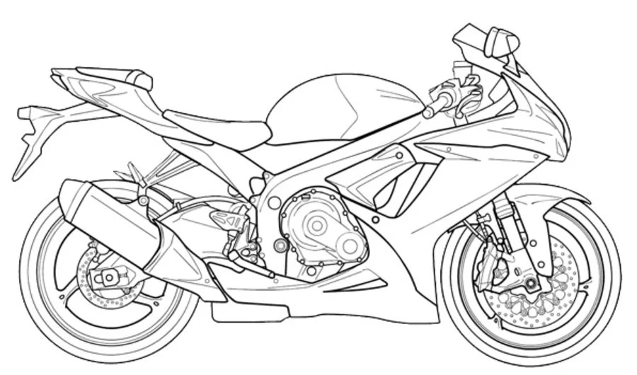 Coloring pages: Suzuki