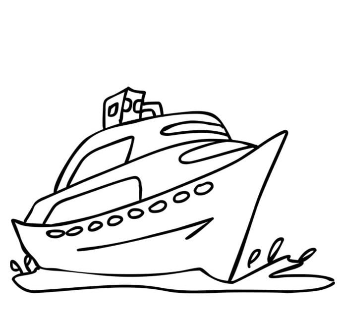 Coloring pages: Boats