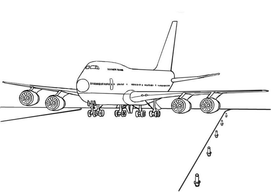 Ausmalbilder: Boeing
