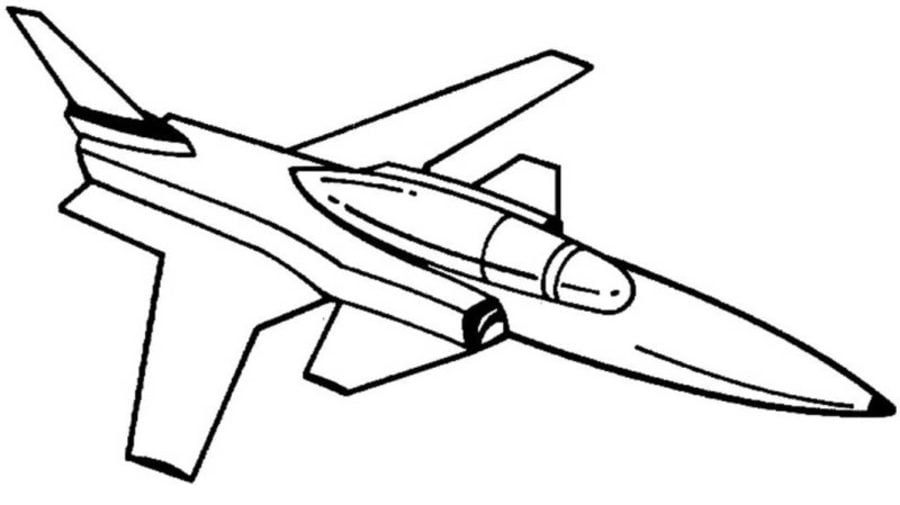 Coloring pages: Jets