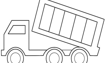 Coloring pages: Dump trucks