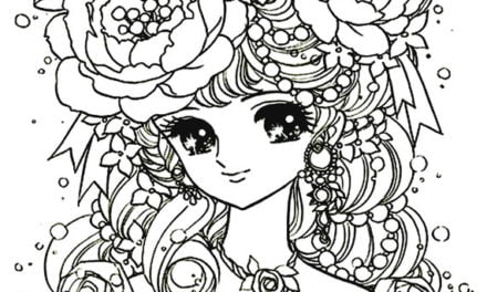 Coloring pages for adults: Manga