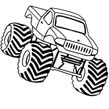 Coloring pages: Off-road vehicle, printable for kids & adults, free