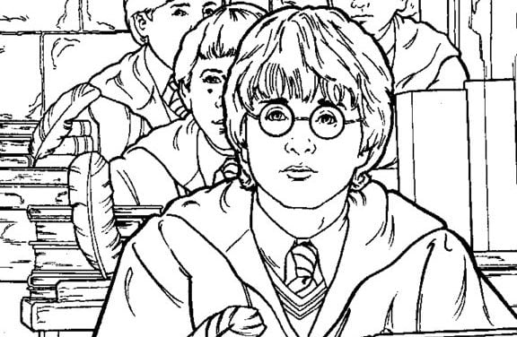 Kolorowanki dla dorosłych: Harry Potter