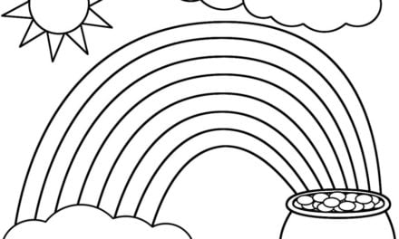 Coloring pages: Rainbow