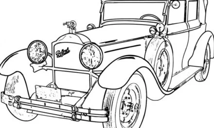 Disegni da colorare per adulti: Autovettura