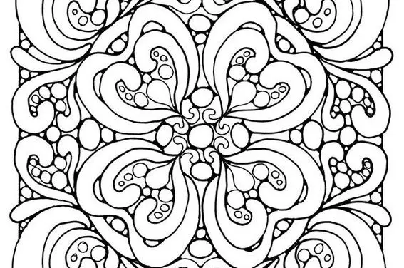 Coloring pages for adults: Patterns