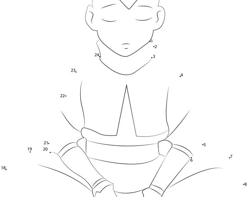 Połącz kropki: Awatar: Legenda Aanga