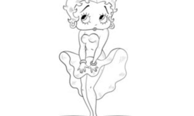 How to draw: Betty Boop