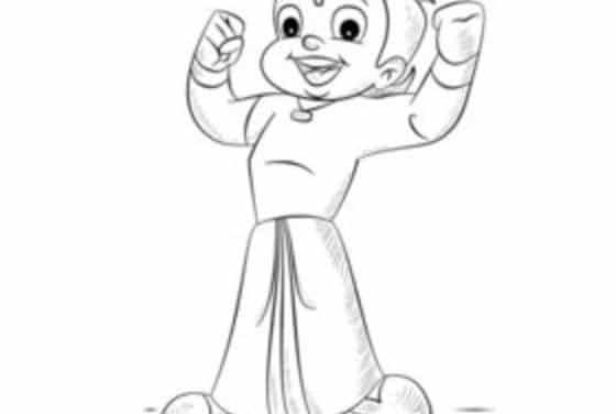 How to draw: Chhota Bheem