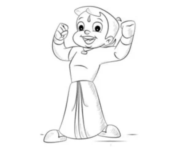 Robin, YouTube Animation Drawing, chota bheem, television, toddler, boy png  | PNGWing