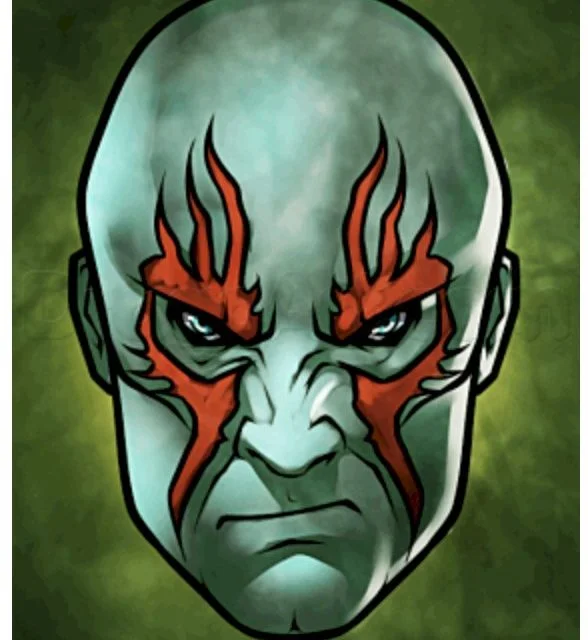 Tutorial de dibujo: Drax el Destructor