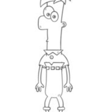 How to draw: Ferb Fletcher