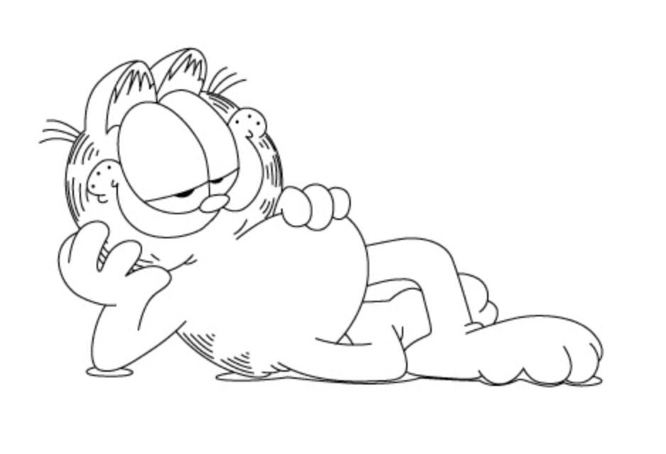 Zeichnen Tutorial: Garfield
