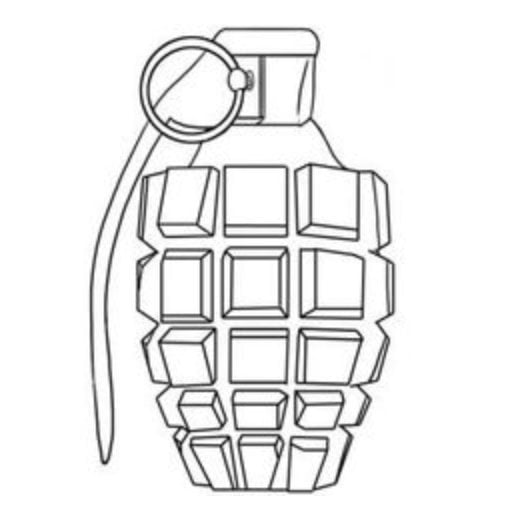 How to draw: Grenade