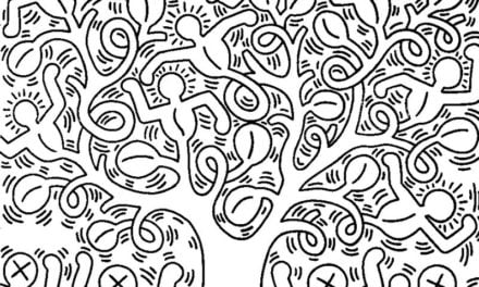 Kolorowanki dla dorosłych: Keith Haring