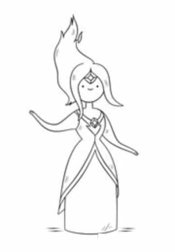 Tutorial de dibujo: Flame Princess