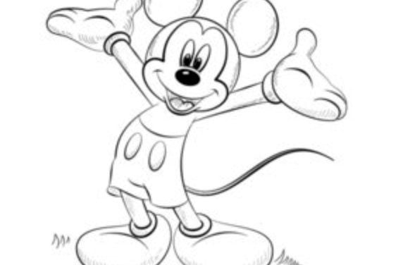 Tutorial de dibujo: Mickey Mouse