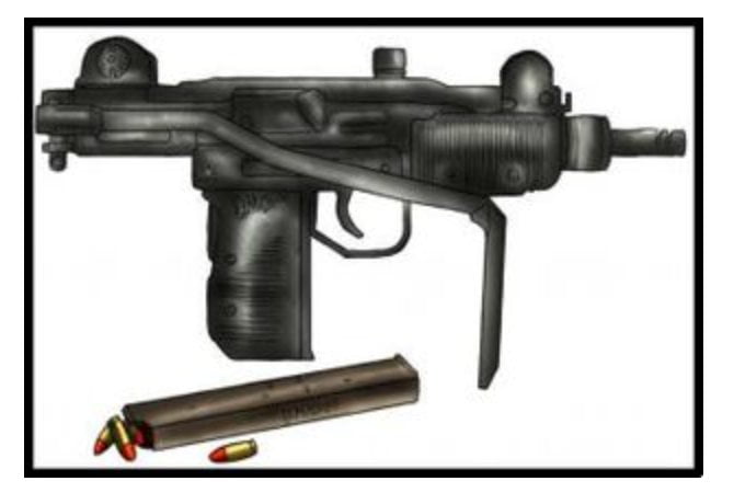 Zeichnen Tutorial: Maschinenpistole